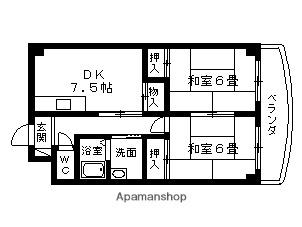 Ｎ’ｓＳＴＹＬＥ2 103｜滋賀県草津市野路６丁目(賃貸マンション2DK・1階・48.60㎡)の写真 その2