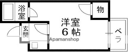 メビウス寝屋川レジデンスｗｅｓｔ 101｜大阪府寝屋川市池田南町(賃貸マンション1K・1階・17.00㎡)の写真 その2