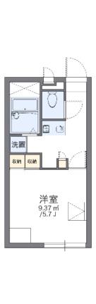 レオパレスＷｅｓｔ　Ｂｅｌｌｓ 105｜大阪府茨木市五十鈴町(賃貸アパート1K・1階・20.28㎡)の写真 その2