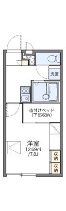 レオパレスＯｐｔｉｍ安満 101｜大阪府高槻市安満西の町(賃貸アパート1K・1階・21.81㎡)の写真 その2