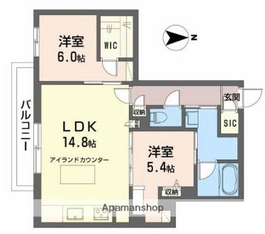 ライフステージ東和 205｜大阪府高槻市東和町(賃貸マンション2LDK・2階・62.70㎡)の写真 その2