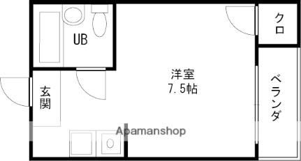 香里グリーンハイツ ｜大阪府寝屋川市香里新町(賃貸マンション1R・1階・16.00㎡)の写真 その2