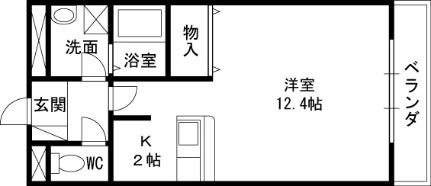 ガーデニングヒルズ門真南 308｜大阪府門真市三ツ島３丁目(賃貸マンション1K・3階・36.00㎡)の写真 その2