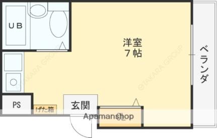 エスポアール春日I 205｜大阪府東大阪市小若江２丁目(賃貸マンション1R・2階・18.00㎡)の写真 その2