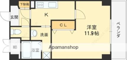 大阪府東大阪市荒本北２丁目(賃貸マンション1K・4階・41.56㎡)の写真 その2