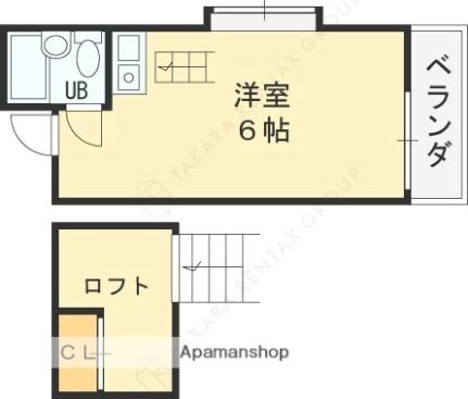 フォーレスト1 ｜大阪府東大阪市花園東町２丁目(賃貸マンション1K・3階・12.15㎡)の写真 その2