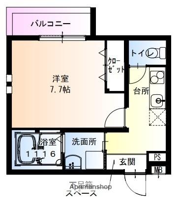 フジパレス俊徳道ＥＡＳＴ 203｜大阪府東大阪市太平寺１丁目(賃貸アパート1K・2階・27.36㎡)の写真 その2