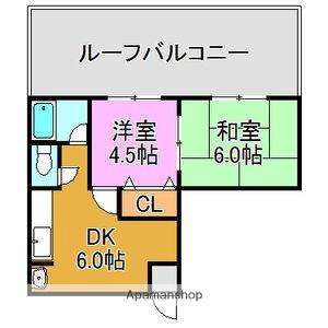 第一コーポ春日荘 401｜大阪府東大阪市横沼町１丁目(賃貸マンション2DK・4階・30.00㎡)の写真 その2