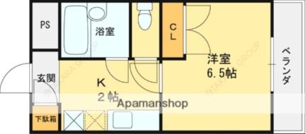 大阪府東大阪市南上小阪(賃貸マンション1K・7階・20.00㎡)の写真 その2