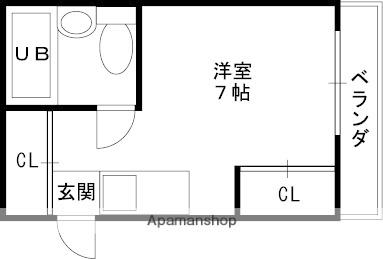 長瀬駅前マンション B111｜大阪府東大阪市菱屋西１丁目(賃貸マンション1R・1階・17.00㎡)の写真 その2