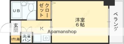 ラ・テール西田弐番館 308｜大阪府松原市天美東４丁目(賃貸マンション1K・3階・19.80㎡)の写真 その2