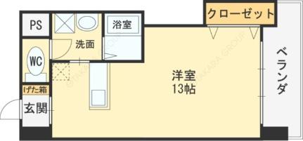 メゾン・ド・ペルル 302｜大阪府松原市上田３丁目(賃貸マンション1R・3階・31.37㎡)の写真 その2