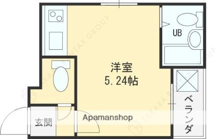 小阪駅前ヴィラデステ ｜大阪府東大阪市小阪本町１丁目(賃貸マンション1R・6階・16.00㎡)の写真 その2