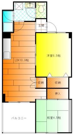 バッハレジデンス深井 405号室｜大阪府堺市中区深井清水町(賃貸マンション2LDK・4階・44.00㎡)の写真 その2