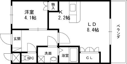 アマービレ 101｜大阪府堺市中区深井中町(賃貸アパート1LDK・1階・36.00㎡)の写真 その2