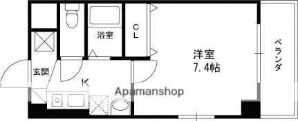 Ｍ’プラザ香里参番館 203｜大阪府寝屋川市香里新町(賃貸マンション1K・2階・23.50㎡)の写真 その2