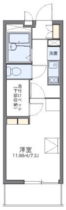 レオパレスサルース 308｜大阪府茨木市豊川２丁目(賃貸マンション1K・3階・20.81㎡)の写真 その2