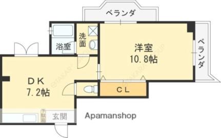 グリーンゲイブルスII 501｜大阪府守口市春日町(賃貸マンション1DK・5階・42.10㎡)の写真 その2