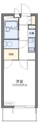 レオパレスセブンスヒルV 105｜大阪府守口市大日町４丁目(賃貸マンション1K・1階・20.13㎡)の写真 その2