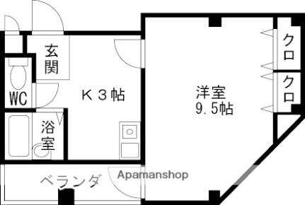 エクセレント高槻 501｜大阪府高槻市高槻町(賃貸マンション1K・5階・31.00㎡)の写真 その2