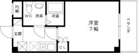 ブランボナール  ｜ 大阪府寝屋川市大利町（賃貸マンション1K・2階・24.85㎡） その2