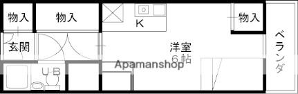 プレアール寝屋川池田 402｜大阪府寝屋川市池田中町(賃貸マンション1R・4階・17.90㎡)の写真 その2