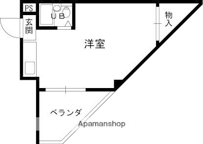 エルロード有馬・香里 206｜大阪府寝屋川市香里本通町(賃貸マンション1R・2階・24.85㎡)の写真 その2