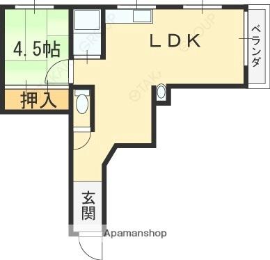 パル恵我之荘 312｜大阪府羽曳野市南恵我之荘７丁目(賃貸マンション1LDK・3階・42.50㎡)の写真 その2