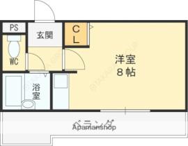 大阪府東大阪市御厨東２丁目（賃貸マンション1R・2階・21.01㎡） その2