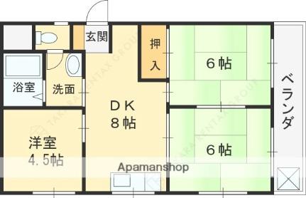 ＳＴＥＡＤＹ羽曳野 508｜大阪府羽曳野市高鷲９丁目(賃貸マンション3DK・4階・48.60㎡)の写真 その2