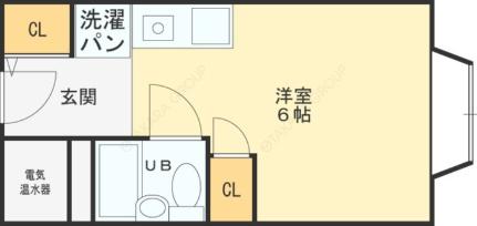 アリタマンション長瀬 205号室｜大阪府東大阪市近江堂２丁目(賃貸マンション1R・2階・16.00㎡)の写真 その2