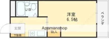 大熊マンション 301｜大阪府寝屋川市北大利町(賃貸マンション1K・3階・18.00㎡)の写真 その2