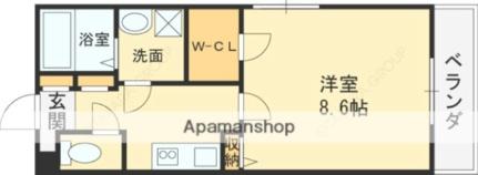 シャルマン緑橋 106｜大阪府大阪市城東区東中浜９丁目(賃貸アパート1K・1階・31.46㎡)の写真 その2