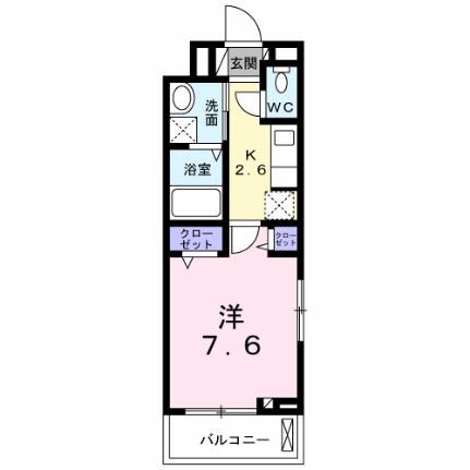 シャルモン　深野ｅａｓｔ 301 ｜ 大阪府大東市深野５丁目（賃貸アパート1K・3階・27.02㎡） その2