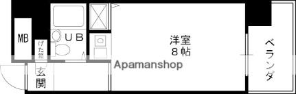 ワットハイム都島 401｜大阪府大阪市都島区都島北通２丁目(賃貸マンション1R・4階・17.33㎡)の写真 その2