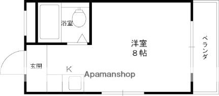 サンシャイン香里園III 106｜大阪府寝屋川市香里南之町(賃貸マンション1R・1階・18.00㎡)の写真 その2