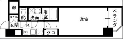 エスリード福島第5 303｜大阪府大阪市福島区福島８丁目(賃貸マンション1K・3階・30.00㎡)の写真 その2