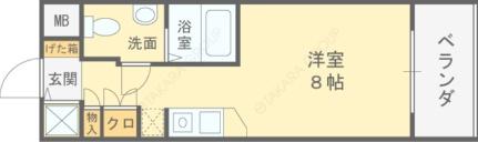 大阪府大阪市北区西天満４丁目(賃貸マンション1K・4階・21.60㎡)の写真 その2