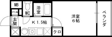 プレサンス天満ステーションフロント 606｜大阪府大阪市北区山崎町(賃貸マンション1K・6階・21.00㎡)の写真 その2