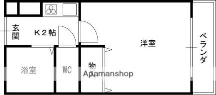 メゾン21 403｜大阪府寝屋川市木屋元町(賃貸マンション1K・4階・18.00㎡)の写真 その2