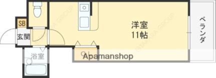 ハイグレース長田 208｜大阪府東大阪市長田西２丁目(賃貸マンション1R・2階・22.51㎡)の写真 その2