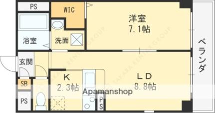 Ｃｏｍｆｏｒｔ　Ｆｕｋａｅ 401｜大阪府大阪市東成区深江北３丁目(賃貸マンション1LDK・4階・40.99㎡)の写真 その2