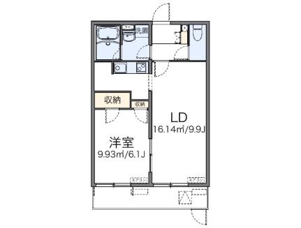 レオネクストすずらん荘 102｜大阪府大阪市平野区加美正覚寺３丁目(賃貸マンション1LDK・1階・42.23㎡)の写真 その2