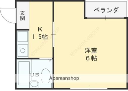 プレステージ布施 3B｜大阪府東大阪市足代北１丁目(賃貸マンション1K・3階・18.00㎡)の写真 その2