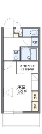 レオパレスプラム 203｜大阪府堺市東区白鷺町２丁(賃貸マンション1K・2階・23.18㎡)の写真 その2