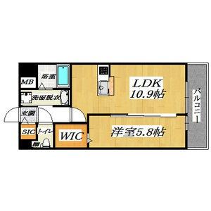 フェリシア宮町 202｜大阪府八尾市宮町１丁目(賃貸マンション1LDK・2階・42.50㎡)の写真 その2