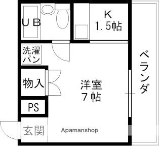 サンコート 303｜大阪府東大阪市友井３丁目(賃貸マンション1R・3階・20.00㎡)の写真 その2