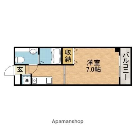 サンピラー茨木ｂｙＫ＆Ｉ ｜大阪府茨木市中津町(賃貸マンション1K・2階・26.40㎡)の写真 その2