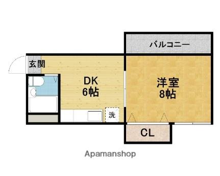 ベストレジデンス蛍池 403｜大阪府豊中市螢池南町２丁目(賃貸マンション1DK・4階・25.00㎡)の写真 その2