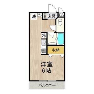 ＣＯＣＯＲＯ吹田 206｜大阪府吹田市円山町(賃貸マンション1R・2階・24.30㎡)の写真 その2